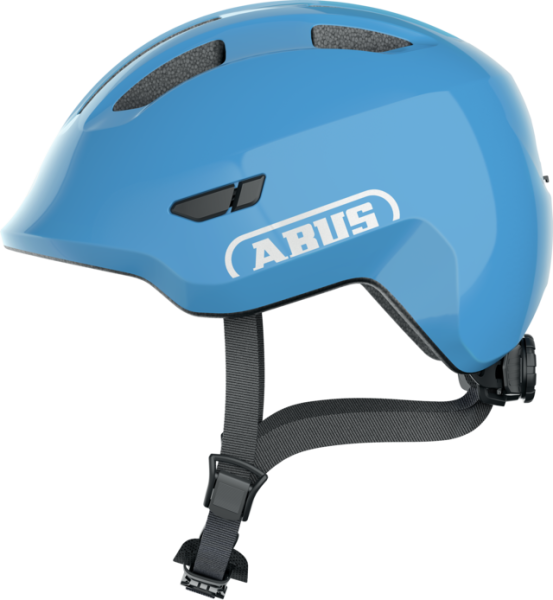 Abus Smiley 3.0 Fahrradhelm, Baby- und Kleinkinderhelm,shiny blue, Größe: S, Kopfumfang: 45 - 50 cm,