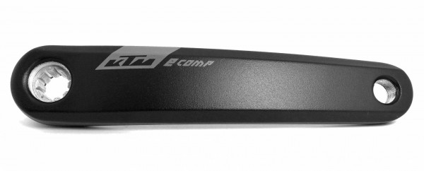 KTM Kurbel links 14/220 Miranda Comp 170mm ISIS schwarz inkl. Schrauben M10, Q16