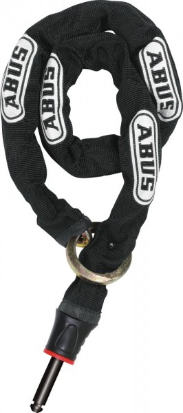 Abus 4960 Steel-O-Chain 6KS/100 Einsteckkette, für RS Pro Tectic/Pro Shield/Shield, schwarz, AS 6mm,