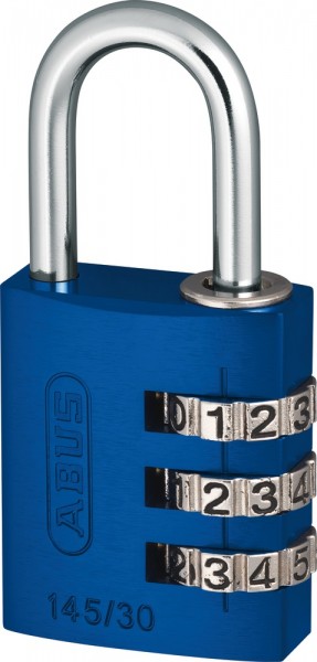 ABUS myCode Light Aluminiumkörper 145/30 blau