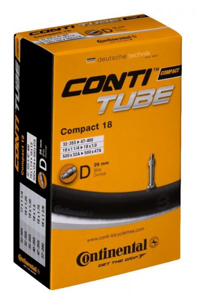 Schlauch Conti Compact 18 18x1 1/4-1.75" 32/47-355/400 DV, 0181181