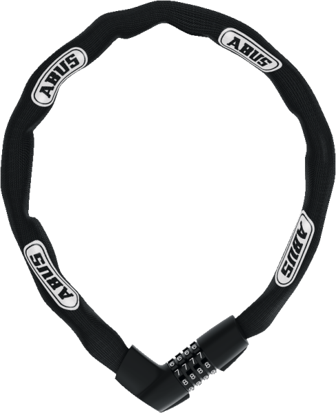 Abus Tresor 1385/85 black, Kettenschloß mit Zahlencode