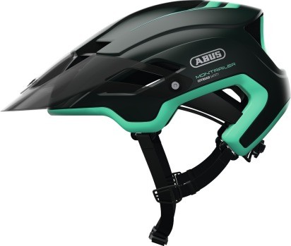 Abus MonTrailer Fahrradhelm, Erwachsenen- und Jugendhelm, L, smaragd green, AS Größe: L, Kopfumfang: