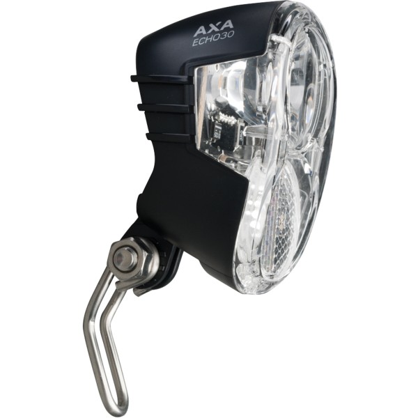 AXA Scheinwerfer Echo 30 Steady Auto f.Nabendynamo mit Halter und Kabel