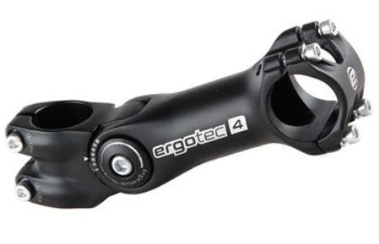 ergotec, Vorbau, Octopus 2, Ahead 1 1/8", 31.8mm, 125mm Ausladung, winkelverstellbar von 0° bis +60°