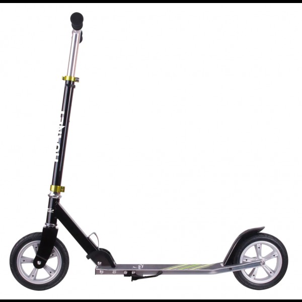 City Scooter Hornet Hudora 8" 200 Air schwarz/grün 200mm