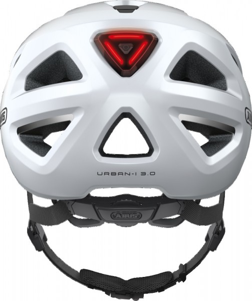 Abus Urban-I 3.0 Fahrradhelm, Erwachsenen- und Jugendhelm, XL, polar white AS Größe: XL, Kopfumfang:
