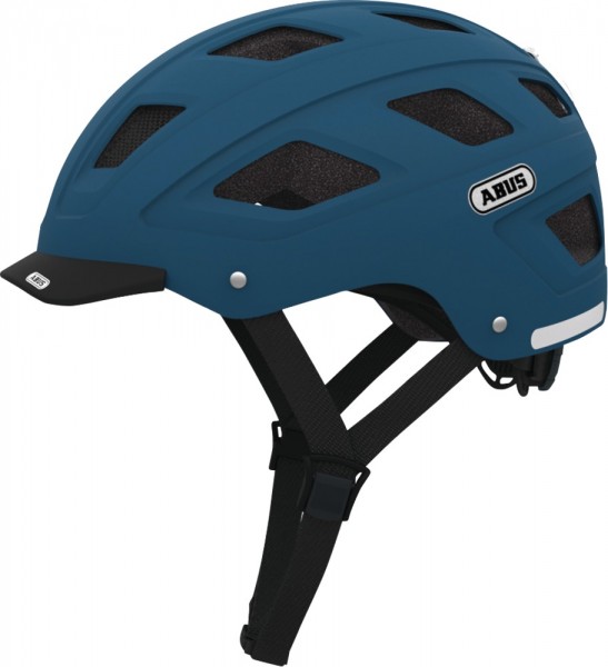 Abus Hyban Fahrradhelm, Erwachsenen- und Jugendhelm, L, petrol AS Größe: L, Kopfumfang: 58 - 63 cm,