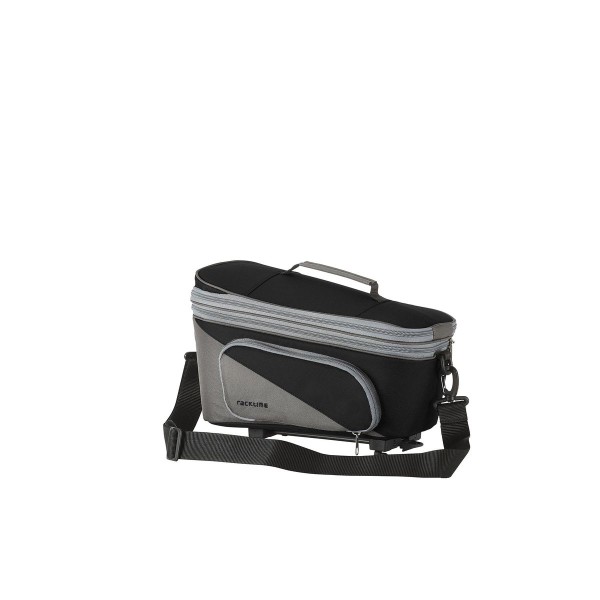 Racktime, Gepäckträgertaschen, Talis Plus, eco, Farbe: carbon schwarz/steingrau, (Herst.-Art.-Nr.: 0