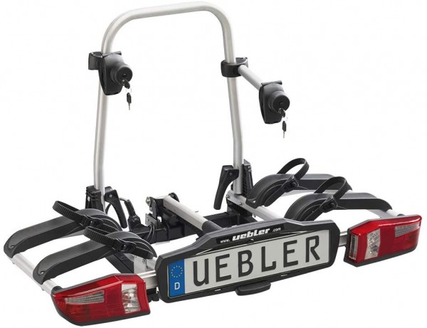 UEBLER Heckträger "P22 S" Für 2 Fahrräder, max. 60kg Zuladung, 14kg Eigengewicht Neue abnehmbare Abs