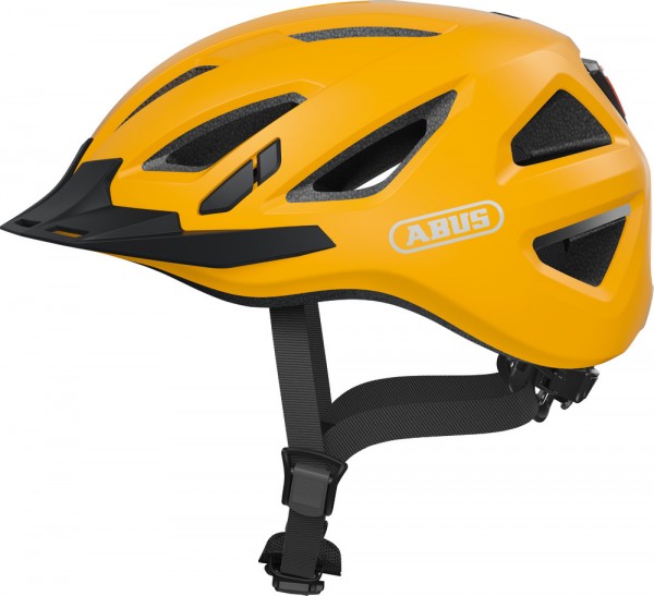 Abus Urban-I 3.0 Fahrradhelm, Erwachsenen- und Jugendhelm, M, icon yellow AS Größe: M, Kopfumfang: 5
