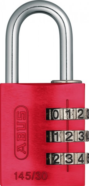 ABUS myCode Light Aluminiumkörper 145/30 rot